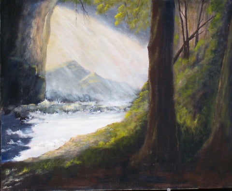 First Light at Brisco Falls (2016)