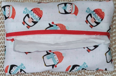 Tissue Holder - Chilly Penguins