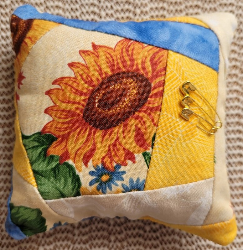 Pincushion - Glorious Sunflowers